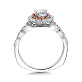 Halo Engagement Ring